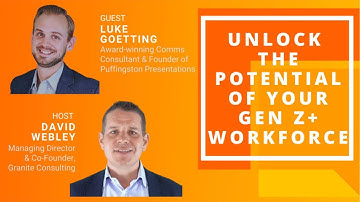 CWTL Keynote Event - Unlock the Potential of Your Gen Z+ Workforce - Luke Goetting