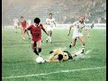 #Marzo de1980 en #cancha de #Velez #Amistoso / #ArgentinosJuniors de #Maradona 1 ante el #cosmos 2
