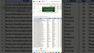 Excel Tutorial: Mastering One Page Printing 🖨️ #ExcelTips #PrintingHacks #ProductivityBoost