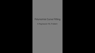Polynomial Curve Fitting in Machine Learning Explained