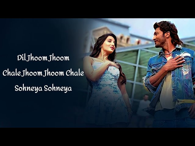 Dil Jhoom (LYRICS) - Crakk | Vishal Mishra, Shreya Ghoshal | Vidyut Jammwal, Nora Fatehi class=