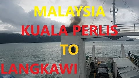 Kuala perlis to langkawi ferry review