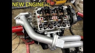 2008 Subaru Legacy 2.5i NA-T new forged engine FIRST START!