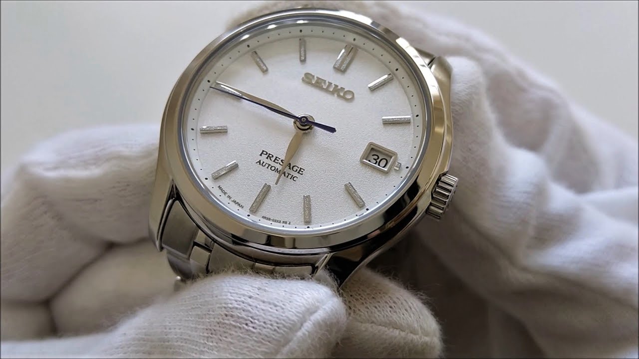 Seiko Presage SRPD97J1 (SARY147) Japanese Garden - Forget the SARB and get  this Snowflake dial! - YouTube