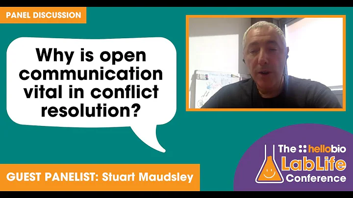 Why is open communication vital in conflict resolution? - Professor Stuart Maudsley