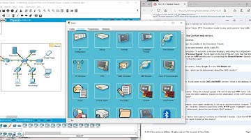10.3.1.2 Packet Tracer - Explore a Network Answer