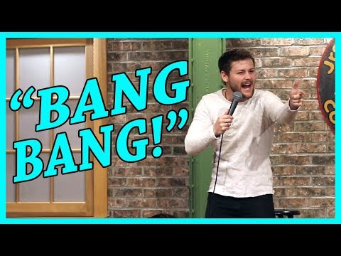 Comedian Makes Fun of Guns In Front of Gun Owner