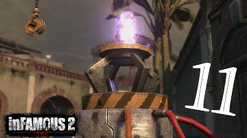 inFamous 2 - Playthrough - Part 11 - THE TRANSFER DEVICE (PS3)