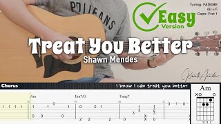 Treat You Better (Easy Version) - Shawn Mendes