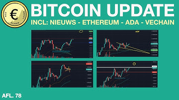 BITCOIN UPDATE! Incl. nieuws EN ETHEREUM, CARDANO (ADA), VECHAIN (VET). [bullish]