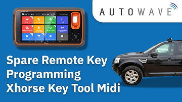 Programming A Spare Key For A 2010 Land Rover Freelander using Xhorse Key Tool MIDI
