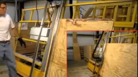 Worm Drive Vertical Panel Saw 2000 Series by Saw Trax Manufacturing, Inc.