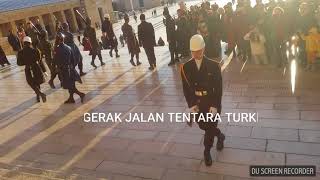 UNIK GERAK JALAN TENTARA TURKI KAYA SLOW MOTION