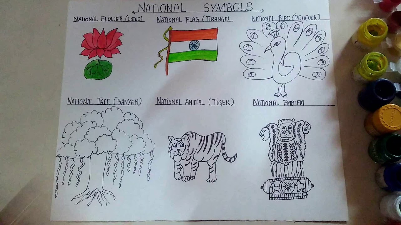 Featured image of post Satyamev Jayate Drawing National Symbols Of India Hey kids learn the national symbols of india with pictures check out this hd animated video to learn about national symbols defining india s patriotism