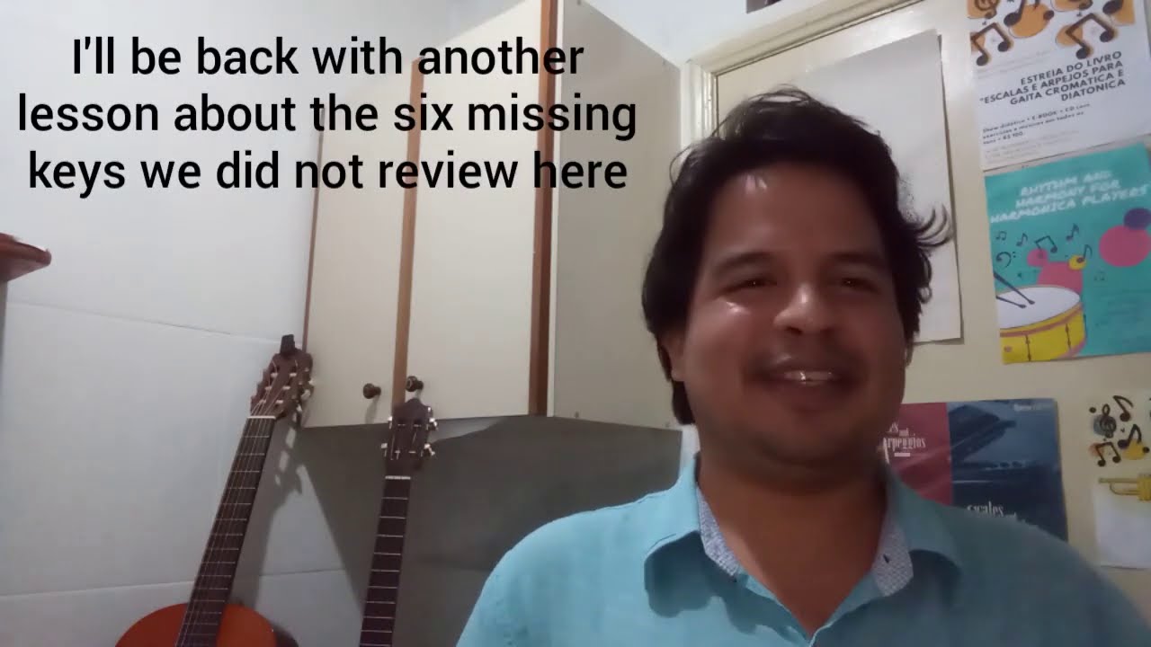 Chromatic Harmonica Lesson Melodic Minor Scales in all 12 keys YouTube