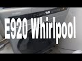 E920 error Whirlpool Automatic washing at Imus Cavite ( Contact us 09155025798)