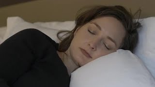 Falling Asleep In Bed Stock Video