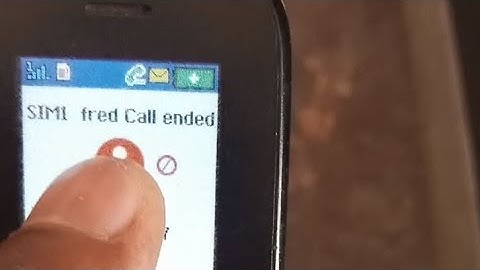 How to fix call ended problem in keypad mobile phones || button phones call ended problem solved