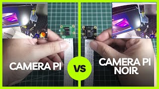 Raspberry Pi Camera V2 vs Raspberry Pi Camera V2 Noir - No Infrared Filter