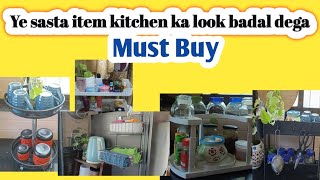Indian Non-Modular kitchen Organization Idea 💡 useful Product for Small kitchen 