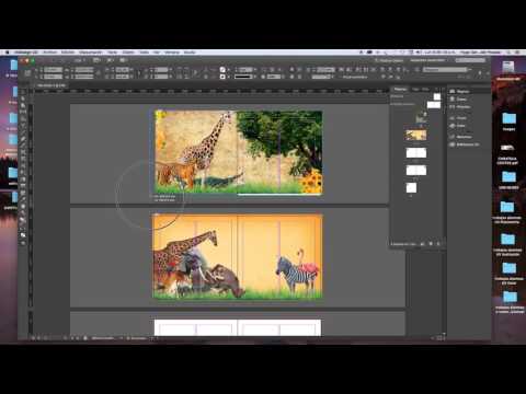 construir el documento en Indesign para el cuento ilustrado