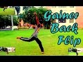 How to do Gainer Back Flip -step  by step Easy Tutorial