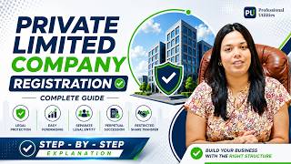 How to Register a Private Limited Company | PVT LTD Company Registration | SPICe+Form on MCA Portal