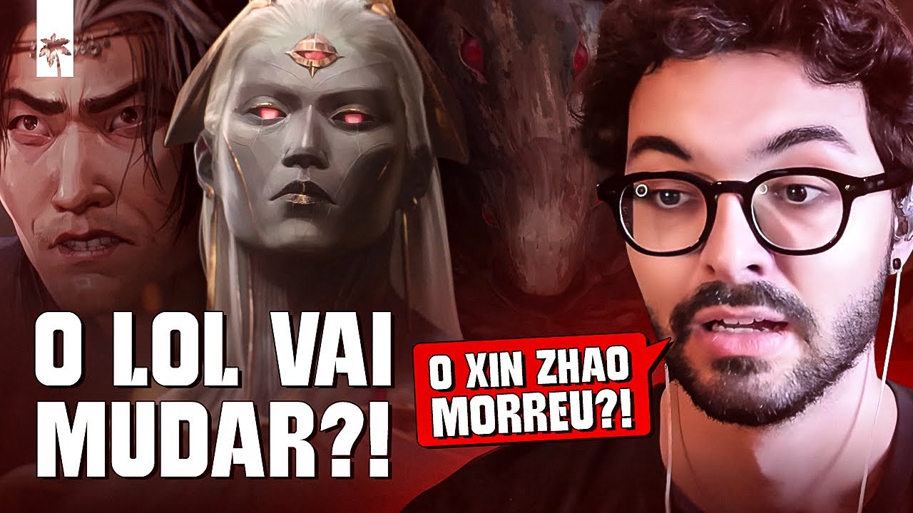 O XIN ZHAO VAI SAIR DO LOL? A MELHOR CINEMATIC DOS ULTIMOS ANOS - React