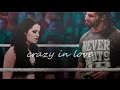 seth rollins + paige , got me lookin&#39; so crazy right now