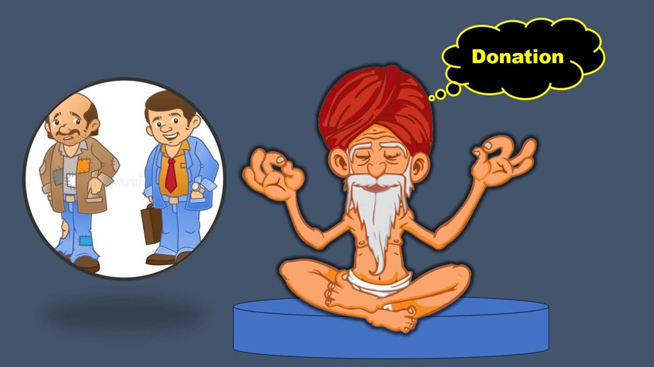 Does God really need money people donate?