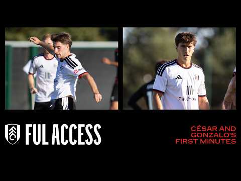First minutes for García and Palacios | Behind the scenes from Palace friendly