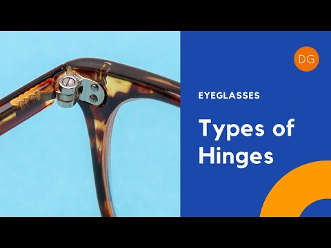 Video: Hinges for glasses: description, varieties