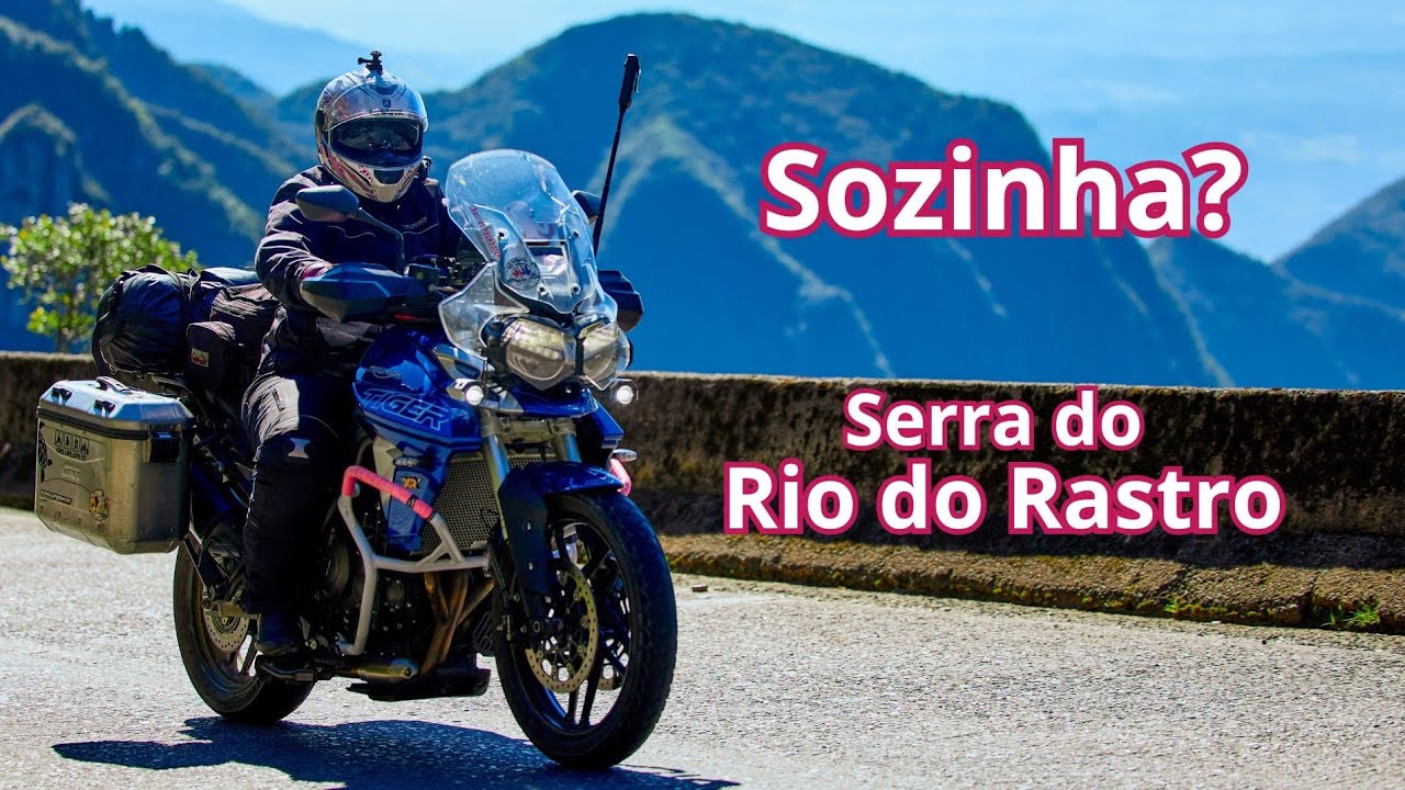 Serra do Rio do Rastro de Moto Sozinha | Acampando pelo caminho em SC