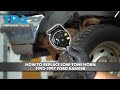 How To Replace Low-Tone Horn 1993-1997 Ford Ranger