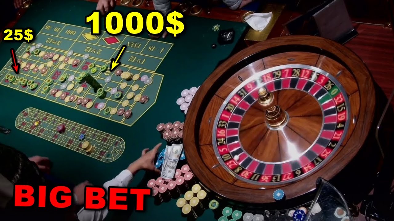 BIGGEST BET IN ROULETTE HOT SESSION LIVE CASINO BET 1000$ NUMBER ✔️2026-02-03