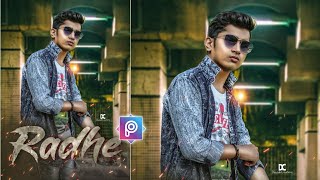 SALMAN KHAN RADHE MOVIE POSTER DESING ART | PICSART EDITING STEP BY STEP TUTORIAL IN HINDI screenshot 3