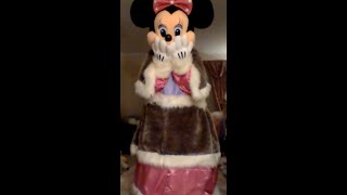Minnie Mouse fluffy purple dress Full Suit video screenshot 4