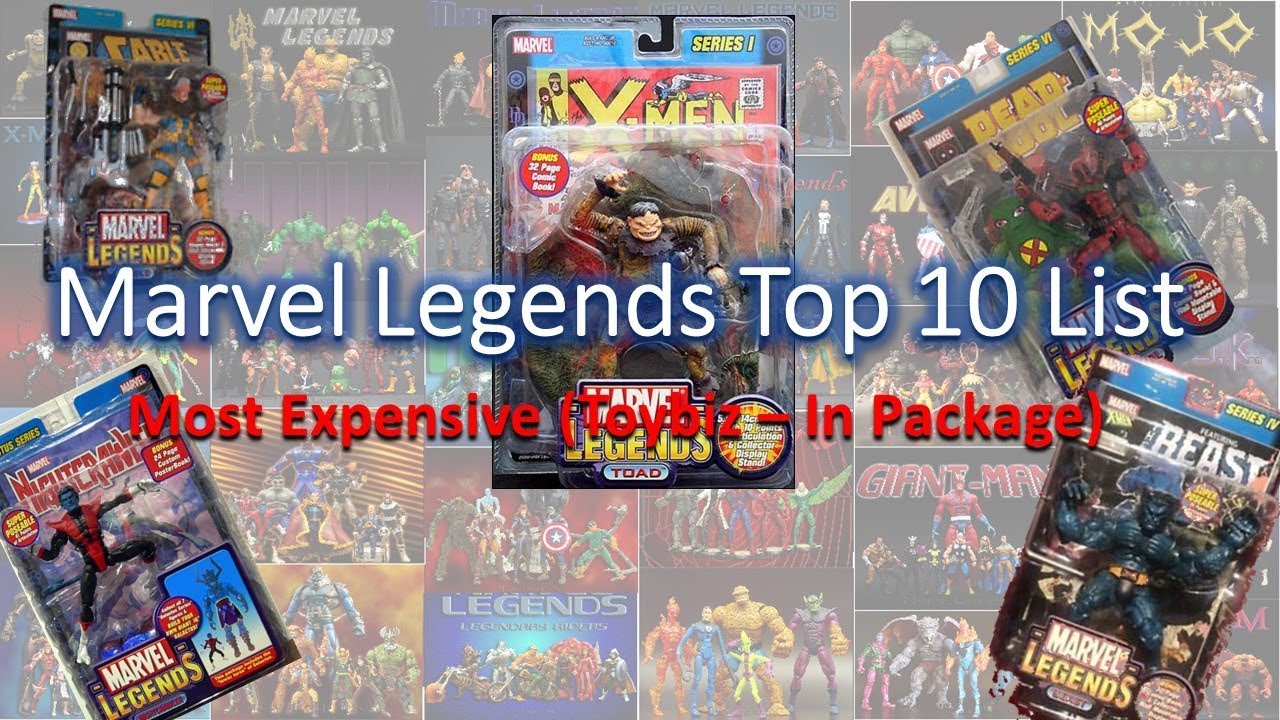 5 Top 10 List Most Expensive Individual Marvel Legends In Package
