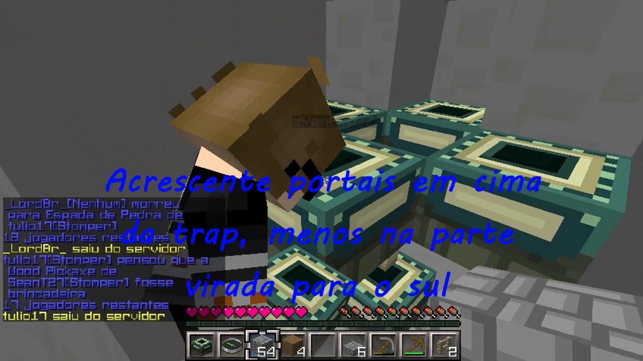 - Trap antiga do TheTrappers - Portal Prison Trap - Free HG