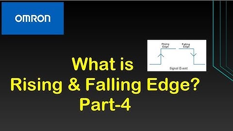 PLC Basic Part 4 #risingedge#fallingedge