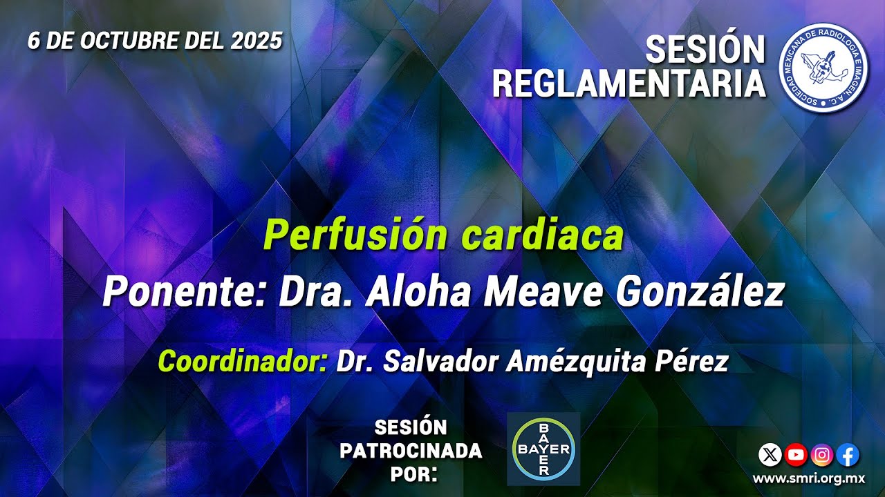 Perfusión cardiaca - Sesión Reglamentaria