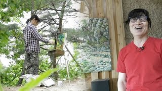 숲을 친구 삼고 돌과 이웃하는 ‘산중 화백’ @생방송 투데이 2104회 20180515