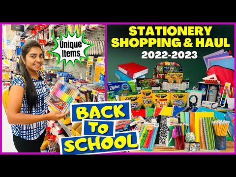 🎒 School-க்கு போக Ready ஆகிட்டோம் | Back to School Shopping Hauling | Walmart Shopping | Tamil VLOG