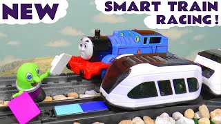 Thomas And Friends Racing The New Intelino Smart Train In A Funny Funlings Story screenshot 3