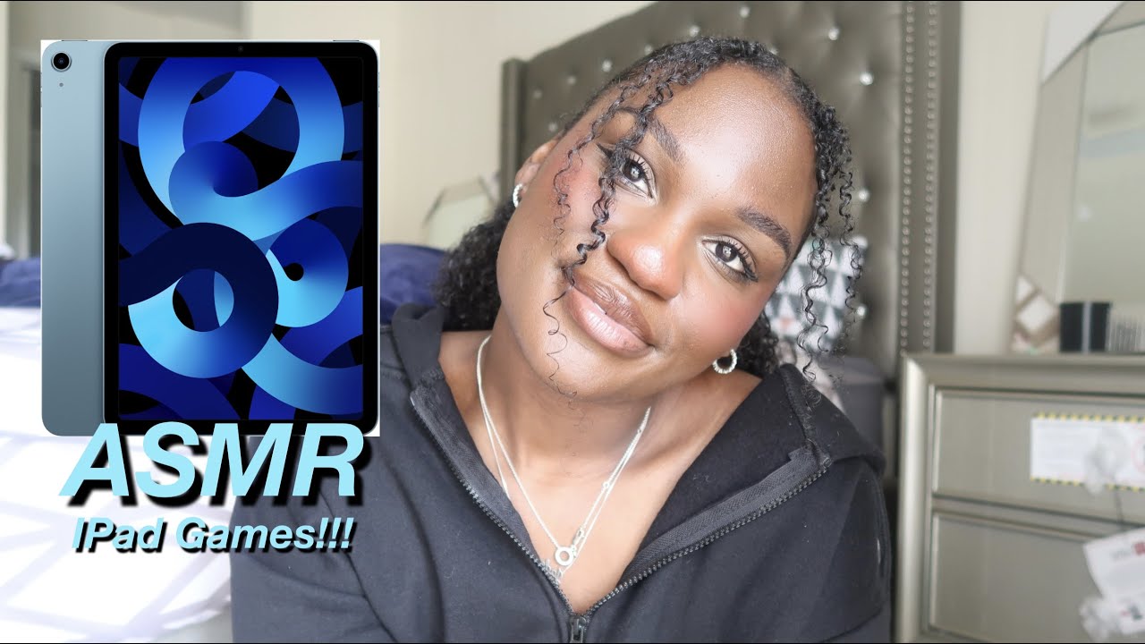 ASMR | Playing Relaxing iPad Games!!! [deep ear whispers]