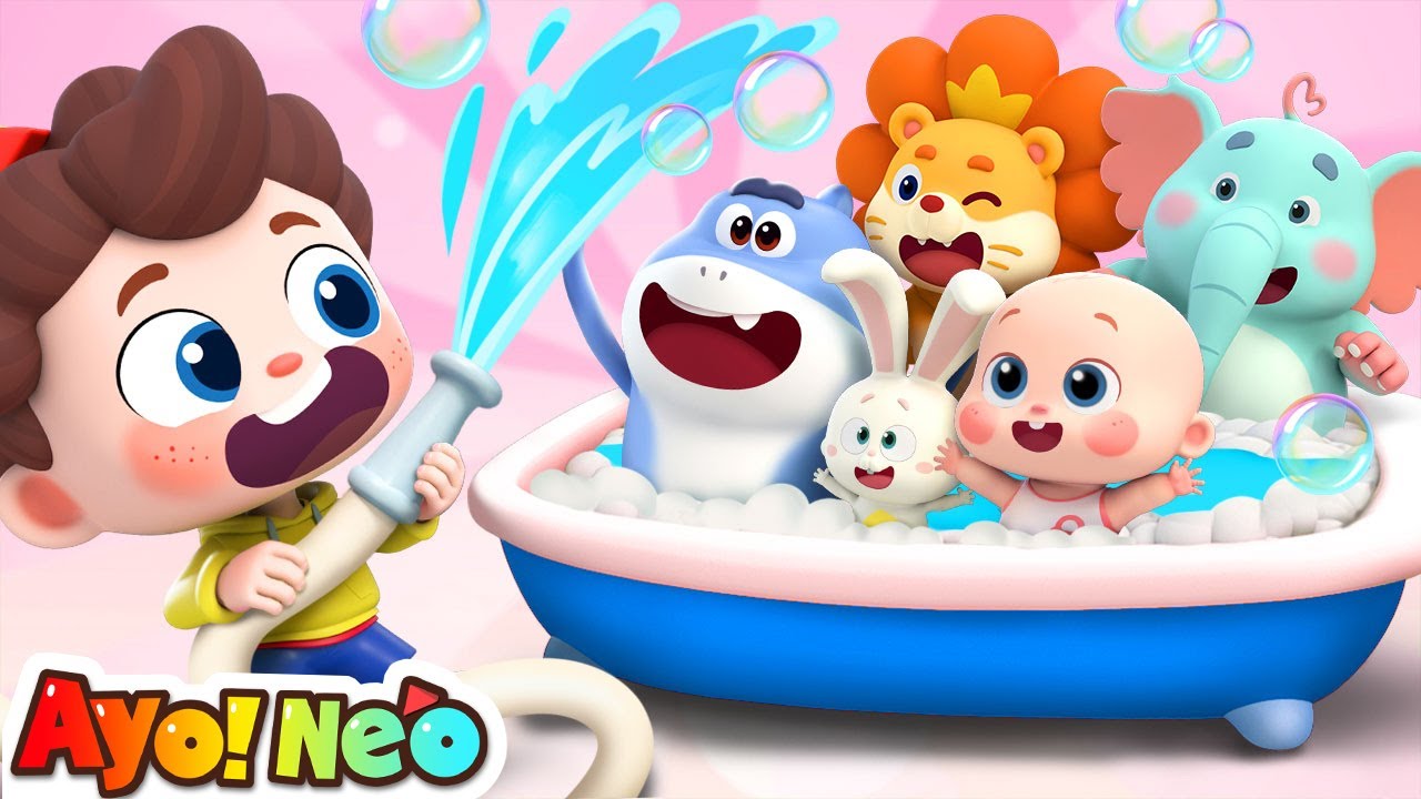 Ayo Cepat Mandi🚿| Neo Suka Mandi | Kebiasaan Baik | Lagu Anak | Ayo! Neo | Yes! Neo Bahasa Indonesia