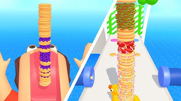 Pancake Run 🏃‍♀️🥞🍇 All Levels gameplay Android IOS, game, Kids Wow Gaming
