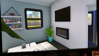 House Flipper A Moving House train car finished renovation