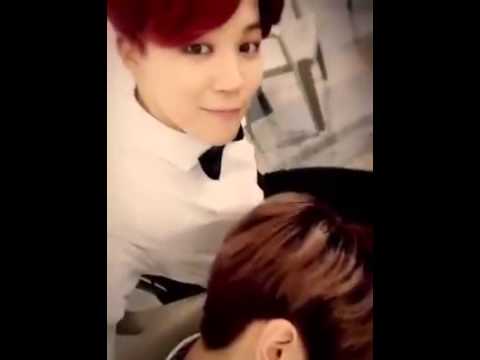 BTS TWITTER JIMIN Jungkook sleeping - YouTube