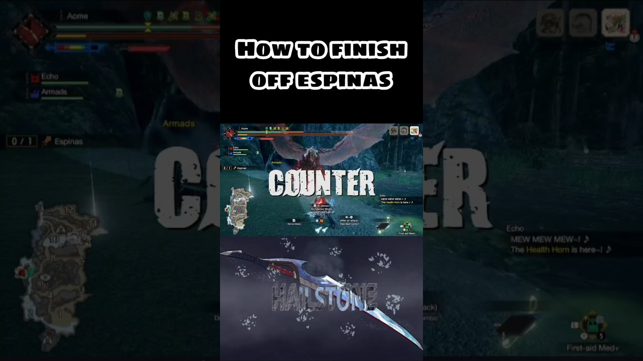 How To Finish Off Espinas 